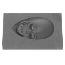 Graphite Ingot Mold Casting Mold Skull Shaped Gold Silver Graphite Ingot Mold
