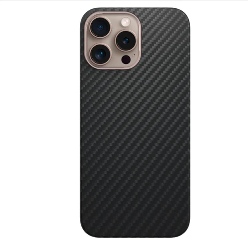 Carbon Fiber Ultra Slim MagSafe Case Cover for iPhone 16/16pro/16pro max/16 plus - Picture 6 of 8