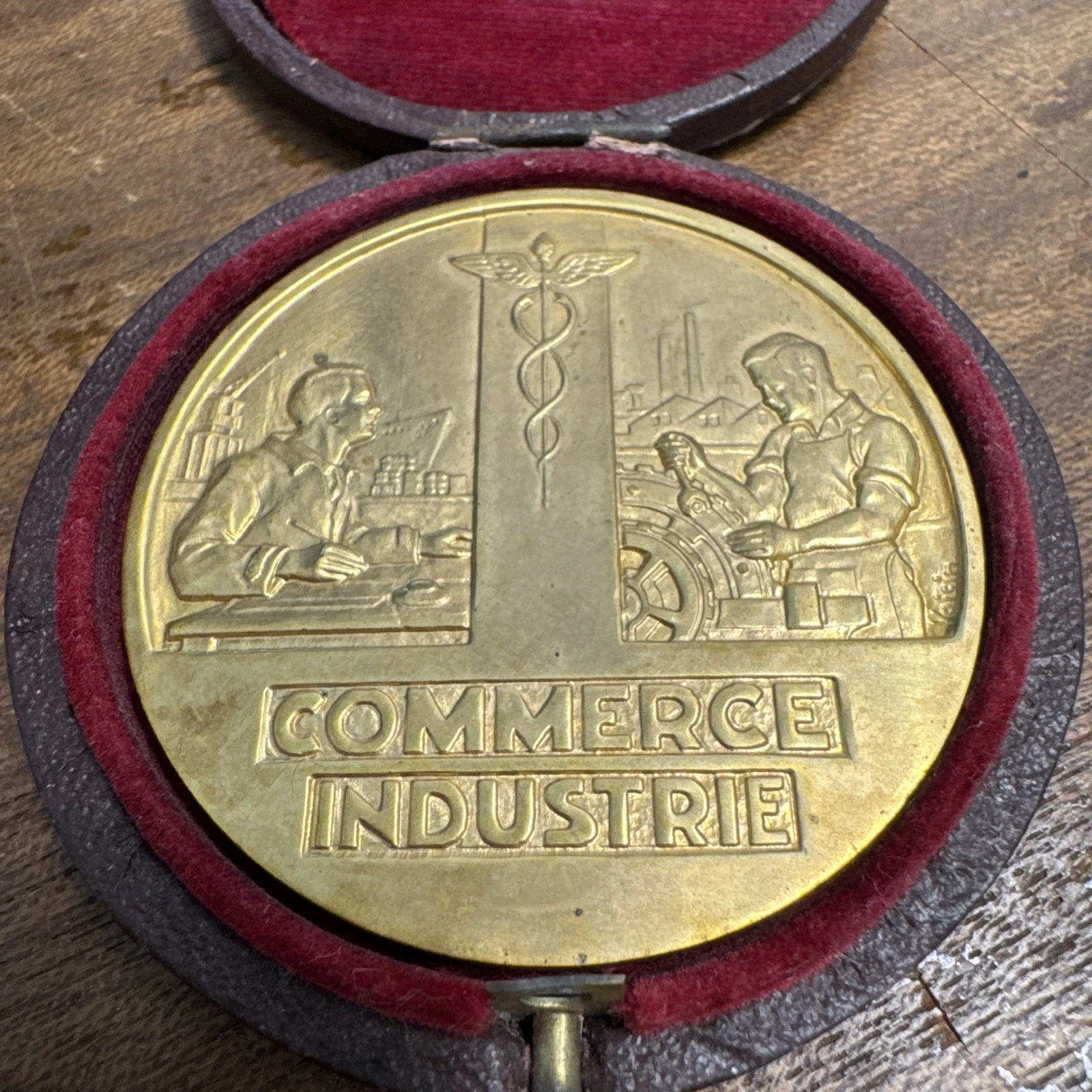 Médaille Dans Sa Boîte Michel Gourmelon 1988