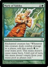 MTG MAGIC THE GATHERING - MARK OF SAKIKO - BETRAYERS OF KAMIGAWA - NEAR MINT!