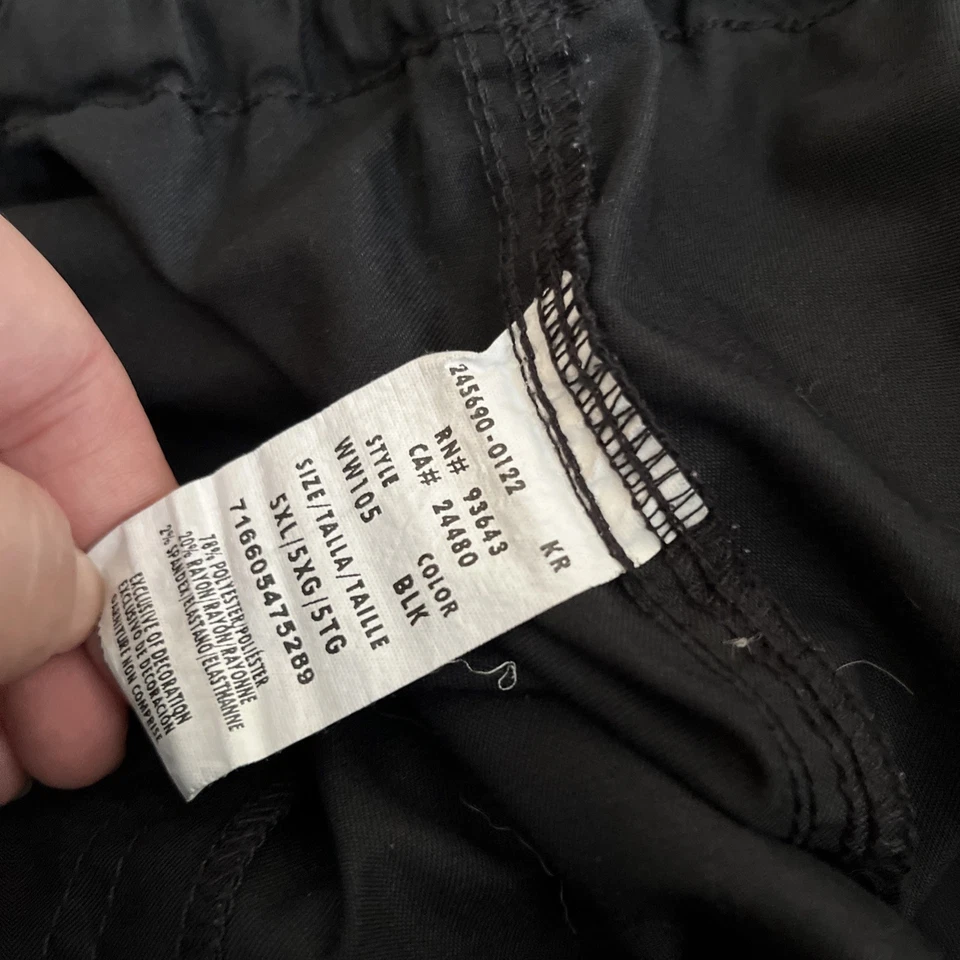 Pantalones Exfoliantes Cherokee Carga Cordón 5X Bolsillo Duradero Médico Dental Talla Grande Foto 2 de 4