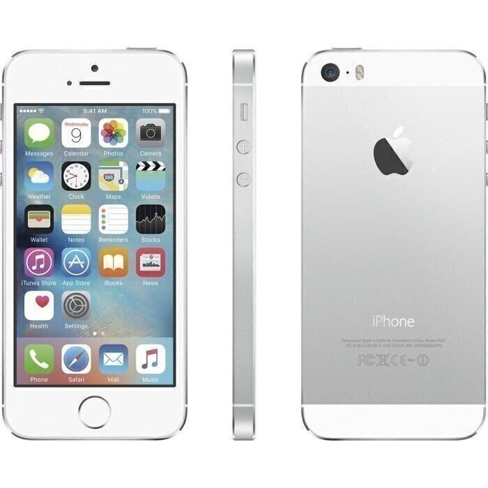 Apple iPhone 5S 16GB Silver - Straight Talk/Total Wireless Apple iPhone 5S 16GB Silver - Straight Talk/Total Wireless