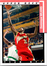 Dominique Wilkins base 1993 Upper Deck Team MVP's TM1 LP