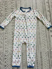 Kyte Baby Zippered Romper in Polka Dots, 18-24 Months, EUC *RETIRED 2021*