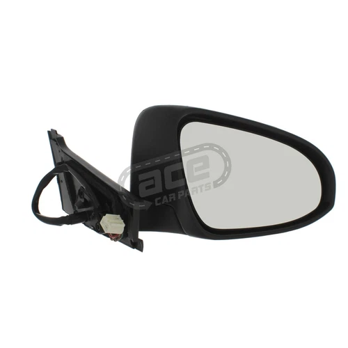 Electric Wing Door Mirror For Toyota Yaris 2011-2014 Primed Cover Right Hand