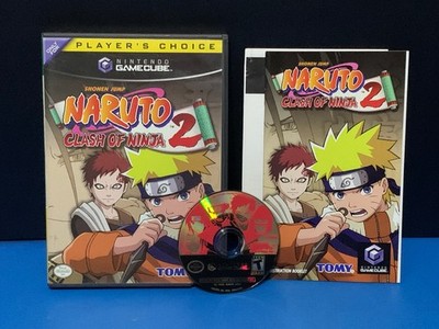 Shonen Jump Naruto Clash of Ninja 2 Player's Choice Nintendo Gamecube