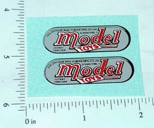 Pair Doepke Model Toys Replacement Logo Sticker Set DP-014