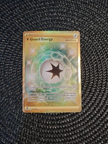 V Guard Energy 215/195 Rare Secret Silver Tempest