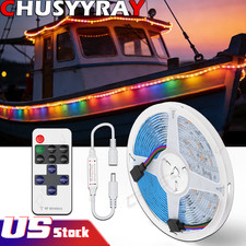 RGB 2835 LED Light Night Fishing LED Strip BLACK Ultraviolet boat fishing 12v dc