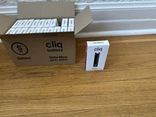 Brand New Authentic CLIQ Batteries-Full Box of 20. Great Deal!
