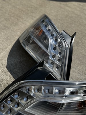 Tail Light Set Right Passenger Left Driver For 2009-2011 Nissan Maxima Clear