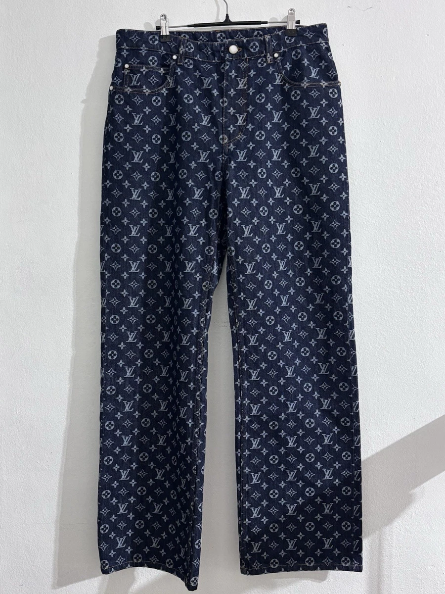 Louis Vuitton Blue Pants for Men for sale | eBay