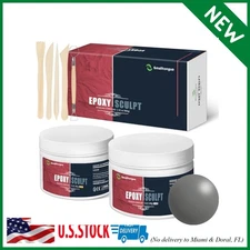 Smalltongue AB Epoxy Sculpt Clay, 2 Part Modeling Compound (A & B) 2 Pound, Epox