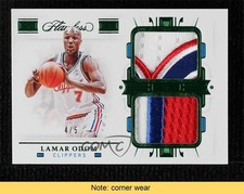 2020-21 Panini Flawless Emerald 4/5 Lamar Odom #DP-LOD Dual Patch READ 0c3