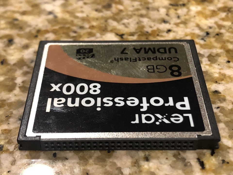 Lexar Professional 8GB 800x UDMA CF Compact Flash Genuine Camera Memory Card - Image 3 of 3