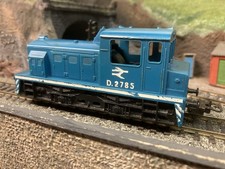 Lima OO Shunter Industrial 0-4-0 Diesel Loco Blue D.2785. Serviced. Good Runner