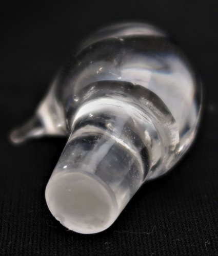 Kosta Lindstrand Cut Glass Crystal Figural QUAIL Partridge Decanter Signed - Picture 9 of 12
