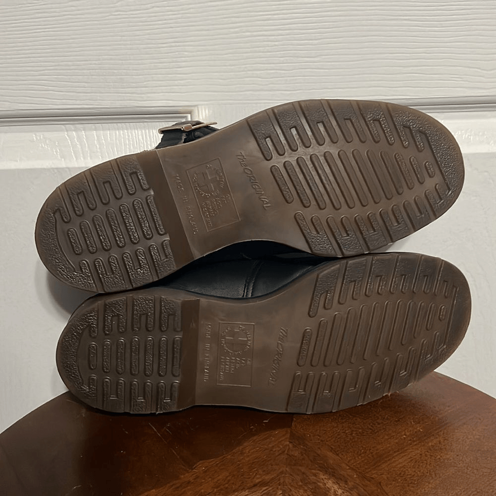 Dr Martens Mica woven black Leather Sandals Loafers Men 9  display picture 3