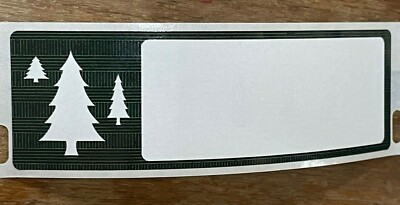 1 ROLL Dymo Holiday Address Labels 1-1/8''x3.5'' Evergreen LW 1960102 fir tree New