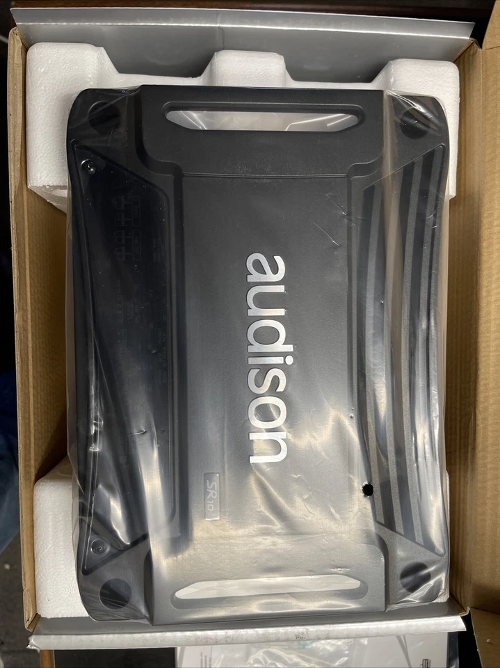 SR 1D - Amplificador de Potencia Audison Monoblock 640W RMS con Crossover (Nuevo) Foto 3 de 4