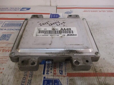  2012 CRUZE 1.4L ECM ENGINE CONTROL MODULE COMPUTER ECU POWER TESTED AA4R