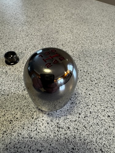 HONDA Civic EK9 Integra DC2 Type R Titanium Shift Knob 5F Half Mirror Finish - Picture 3 of 8