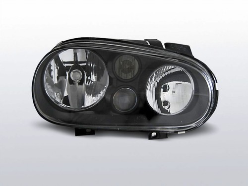 Scheinwerfer Set für VW Golf 4 schwarz mit Nebelscheinwerfer H7 H3 09.1997-09.20 - Bild 2 von 3