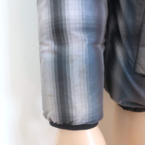 The North Face Boys 550 Reversible Down Jacket Plaid & Black Size Extra Large - Picture 13 of 21