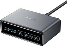 Anker Prime Charger 200W 6-Port GaN Charging Station Fast Charging USB C Charger