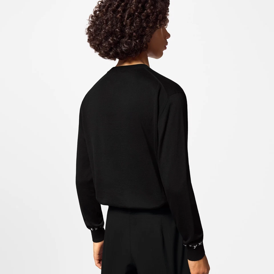 Louis Vuitton Manga Larga Algodón Cuello Redondo Talla L Foto 4 de 4