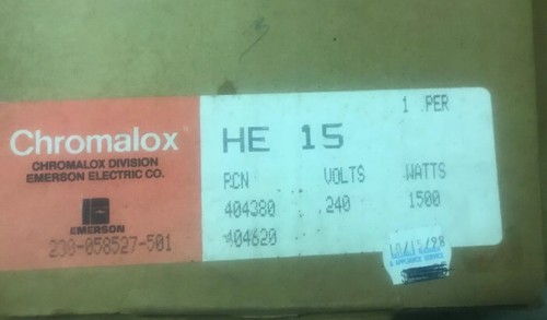 RANGE 6" DISC ELEMENT 404380/404620 240 VOLT 1500 WATTS - Picture 4 of 6