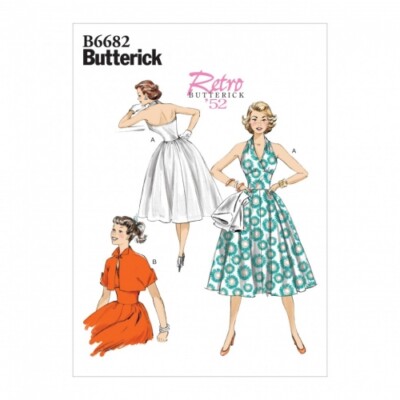 Butterick Schnittmuster 6682 Damen E5 (14-16-18-20-22)