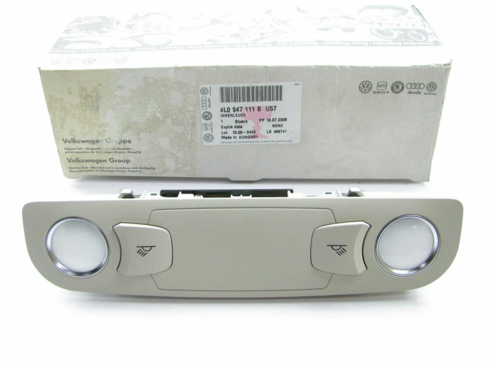 NUEVO AUDI Q7 4L ILUMINACIÓN INTERIOR DELANTERA 4L0947111BU57 4L0947111B U57 ORIGINAL Foto 2 de 4