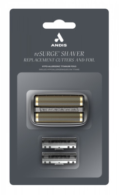 ANDIS 17330 RESURGE LITHIUM-RASIERER, FOLIENERSATZKOPF UND SCHNEIDER PASSEND FÜR PFS-1