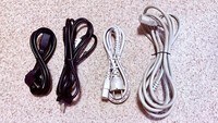 KaltgeräTekabel Schwarz, Stecker Gewinkelt, Netzleitung Schutzkontakt