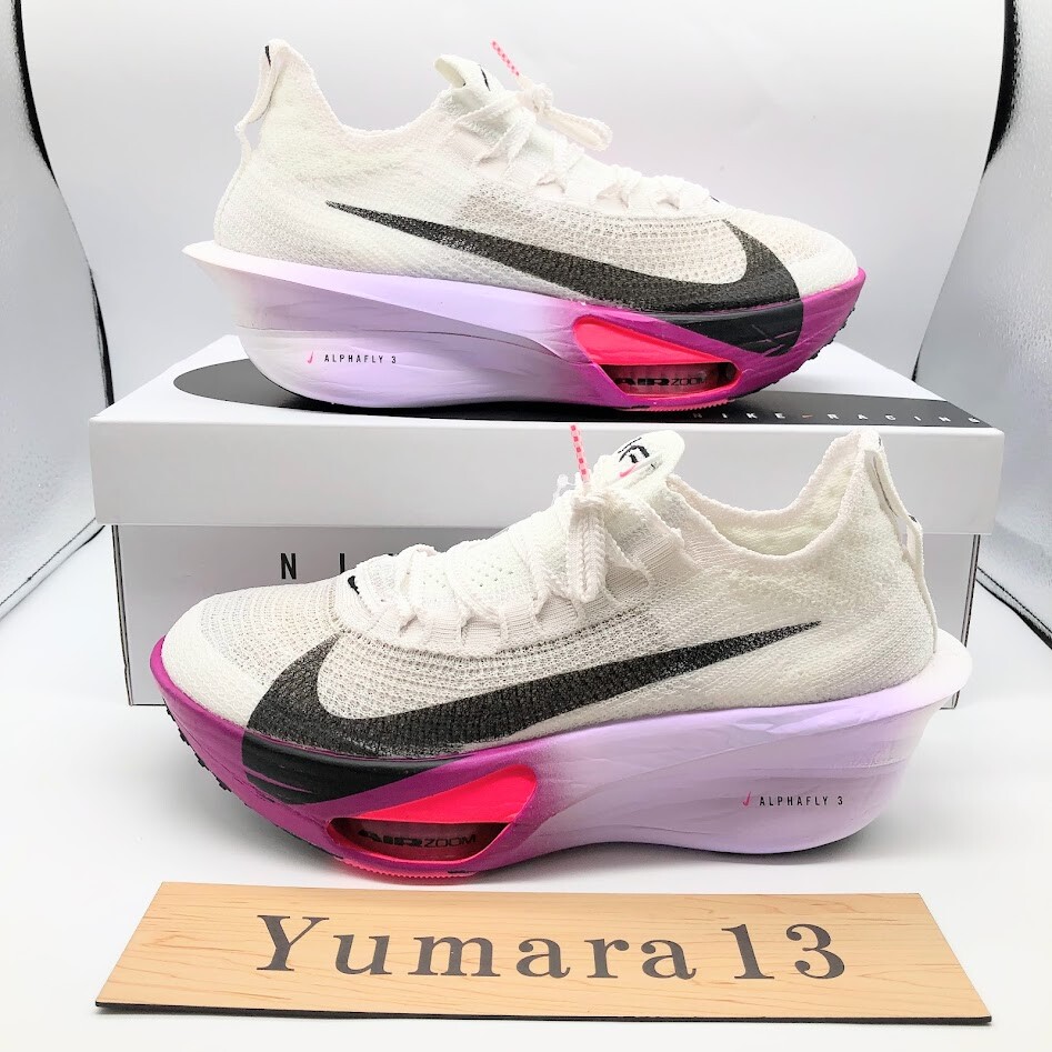 Nike Air Zoom Alphafly Next% 3 White Vivid Grape FD8311-100 Nike Air Zoom Alphafly Next% 3 White Vivid Grape FD8311-100