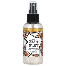 Zum, Zum Mist Aromatherapy Room and Body Mist, Amber, 4 Fluid Ounces