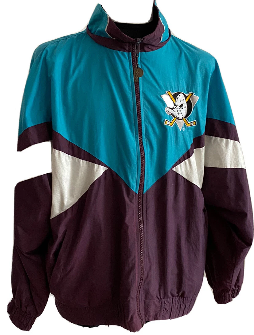 MAGIC KALE - 90s NHL Anaheim Mighty Ducks Jacket Size - XL  🔐ASOS.MP/KALEIDOO