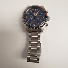Seiko Prospex Solar Chrono Blue Dial Stainless Steel Mens Watch SSC815 Pre-owned 3