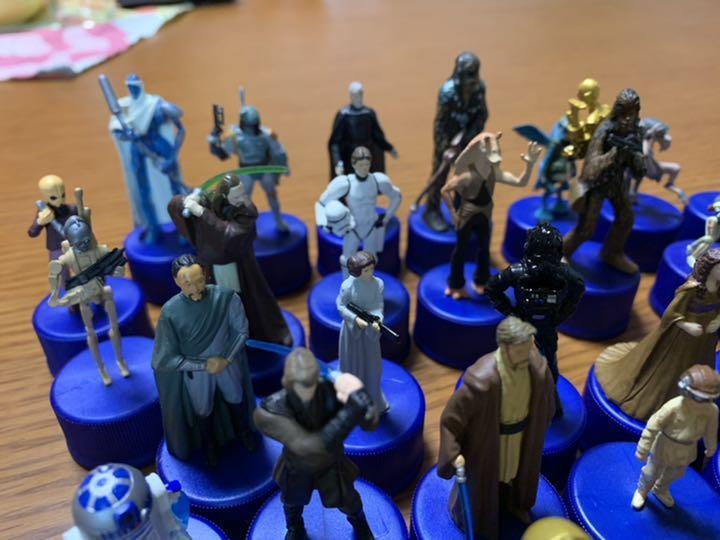 Pepsi Star Wars bottle cap episode 3 60 species complete