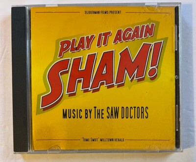 THE SAW DOCTORS - Play It Again Sham! - 2002 CD - Very Good + Condition - RARE