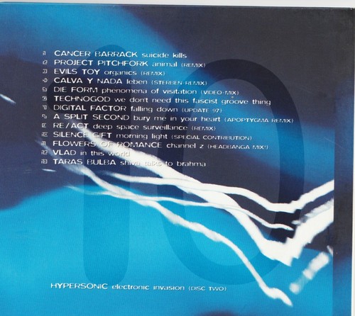 2 CD DCD HYPNOTIC & HYPERSONIC Gothic Electro Sampler EBM Synth-Pop GOTH ROCK - Bild 4 von 4