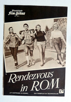 IFB #4111 RENDEVOUS IN ROM FILMPROGRAMM Movie Program COREY LAVERICK DE SICA