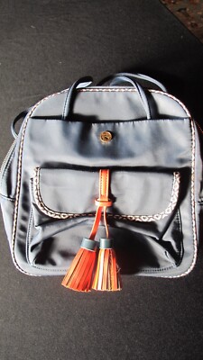 Spartina 449 Navy Blue Small Backpack EUC | eBay