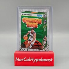 2023-24 Panini Hoops Basketball Stephen Curry Crunch Time Gold Press Proof #6