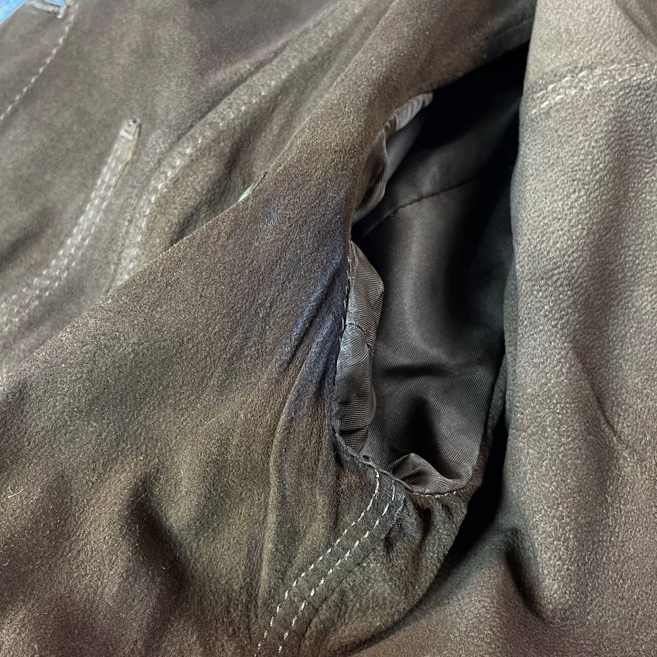 MARITHÉ FRANCOIS GIRBAUD PATCHWORK LEATHER JACKET - image 17