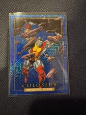 2024 Marvel Masterpieces '92 Platinum COLOSSUS Blue Traxx 14