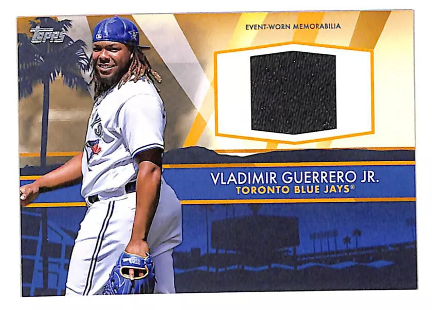 2022 Topps Update Vladimir Guerrero Jr All Star Game jersey patch