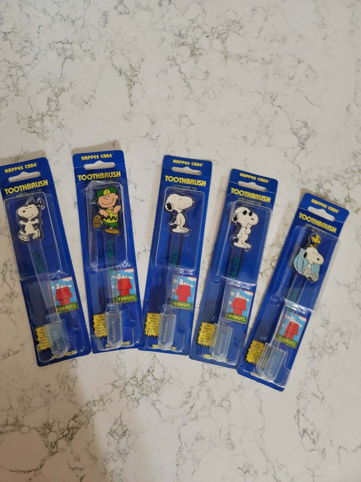 Vintage Snoopy and Charlie Brown toothbrushes eBay