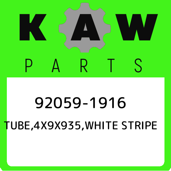 92059-1916 Kawasaki Tube,4x9x935,white stripe 920591916, New